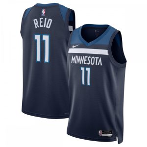 Naz Stylish Reid Minnesota Timberwolves Nike Unisex Swingman Jersey Icon Edition Navy Collector's item! A rare addition to any collection.