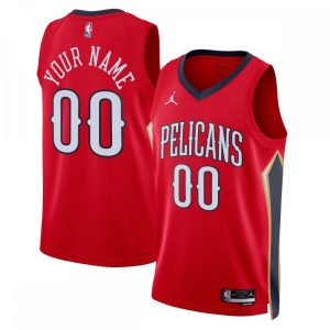 New Orleans Pelicans Jordan Brand Unisex 2022/23 Swingman Custom Jersey Statement Edition Red Marvelous Flash sale! Snag this great jersey at a discounted price.