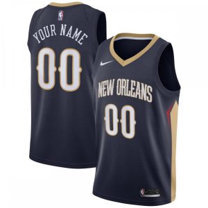 New Orleans Pelicans Nike 2020/21 Swingman Custom Jersey Icon Remarkable Edition Navy Limited edition! Don't miss your chance to own this unique jersey.