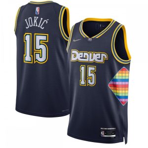 Nikola Jokic Denver Nuggets Nike 2021/22 Swingman Outstanding Jersey City Edition Navy Best - selling! Order this popular jersey before it's out of stock.