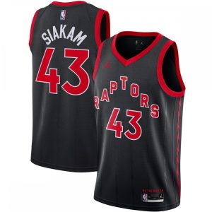 Pascal Siakam Toronto Raptors Jordan Brand 2020/21 Swingman Jersey Statement Elegant Edition Black Unbeatable style! Get this stylish jersey now.