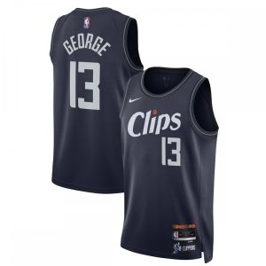 Paul George Classy LA Clippers Nike Unisex 2023/24 Swingman Jersey Navy City Edition Trending now! Grab this hot jersey while you can.