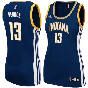 Paul George Indiana Pacers adidas Women's Replica Jersey Navy Glamorous Team spirit! Show it off with this awesome jersey.