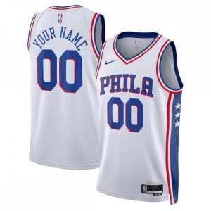 Philadelphia 76ers Refined Nike Unisex 2022/23 Swingman Custom Jersey White Association Edition New arrival! Check out this fresh and exciting jersey.