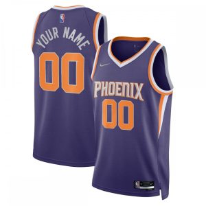 Phoenix Suns Nike 2021/22 Diamond Swingman Custom Admirable Jersey Icon Edition Purple Best - selling! Order this popular jersey before it's out of stock.
