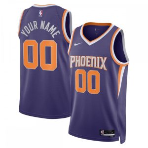 Phoenix Suns Nike Marvelous Unisex 2022/23 Swingman Custom Jersey Purple Icon Edition Don't be left out! Get this stylish jersey and show your team pride.