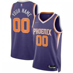 Phoenix Suns Nike Outstanding 2021/22 Diamond Swingman Custom Jersey Icon Edition Purple Enhance your game - day look! Get this fashionable jersey.