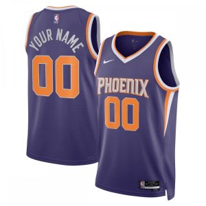 Phoenix Suns Nike Unisex Fantastic 2022/23 Swingman Custom Jersey Purple Icon Edition Customizable! Personalize this great jersey.