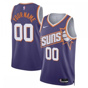Phoenix Suns Nike Unisex Swingman Custom Jersey Purple Top - notch Icon Edition Retailers