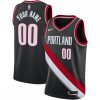 Portland Terrific Trail Blazers Nike 2020/21 Swingman Custom Jersey Icon Edition Black Sports enthusiasts