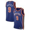 RJ Barrett New York Knicks Nike Unisex 2023/24 Swingman Jersey Blue City Edition Enchanting High - demand item! Order this sought - after jersey immediately.
