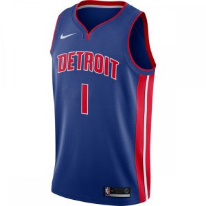 Reggie Jackson Detroit Pistons Remarkable Nike Swingman Jersey Blue Icon Edition Be the first! Order this trendy jersey ahead of the crowd.