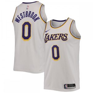 Russell Westbrook Notable Los Angeles Lakers Nike 2021/22 Swingman Jersey Association Edition White Act fast! Only a handful left. Secure this amazing jersey now.