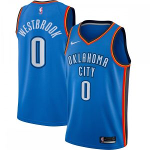 Russell Westbrook Oklahoma Sophisticated City Thunder Nike Swingman Player Jersey Icon Edition Blue Be a part of the action! Get this game - ready jersey.