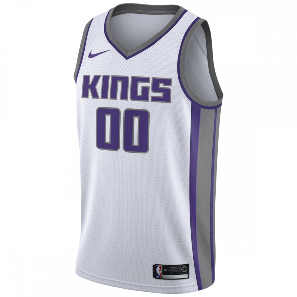 Sacramento Kings Nike Swingman Luxurious Custom Jersey White Association Edition - Image 2