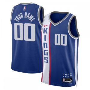 Sacramento Kings Nike Unisex 2023/24 Custom Swingman Jersey Blue City Top - notch Edition For a short time only! Don't miss out on this fantastic jersey.