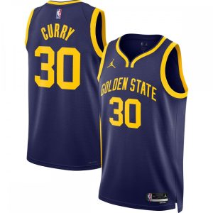 Stephen Curry Golden State Warriors Jordan Brand 2022/23 Glamorous Statement Edition Swingman Jersey Navy Experience luxury! Order this high - end jersey.