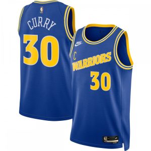 Stephen Curry Golden State Warriors Nike 2022/23 Swingman Exceptional Jersey Blue Classic Edition Sports fans