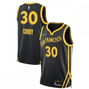 Stephen Outstanding Curry Golden State Warriors Nike Unisex 2023/24 Swingman Jersey Black City Edition Limited stock! Be quick and grab this must - have jersey to support your team.