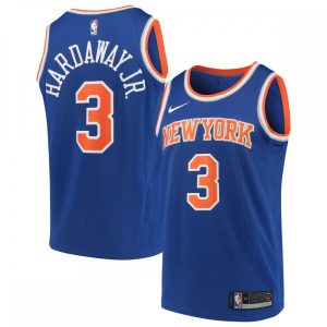 Tim Hardaway Jr. New York Charming Knicks Nike Youth 2020/21 Swingman Jersey Icon Edition Blue High - demand item! Order this sought - after jersey immediately.