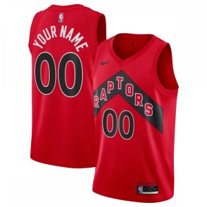 Toronto Raptors Nike 2020/21 Swingman Custom Jersey Captivating Icon Edition Red Limited edition! Don't miss your chance to own this unique jersey.