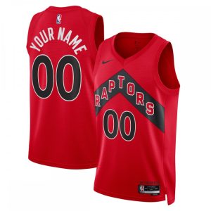 Toronto Raptors Nike Unisex 2022/23 Swingman Premium - grade Custom Jersey Red Icon Edition Sports fans