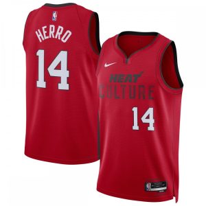 Tyler Herro Miami Heat Nike Unisex 2024/25 Swingman Player Jersey City Superb Edition Red Enhance your game - day look! Get this fashionable jersey.