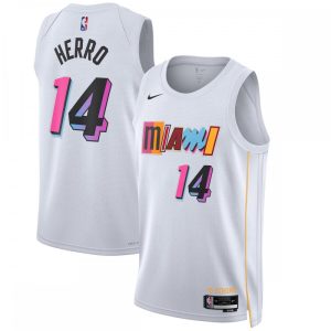 Tyler Herro Miami Heat Nike Unisex Terrific 2022/23 Swingman Jersey City Edition White Flash sale! Snag this great jersey at a discounted price.