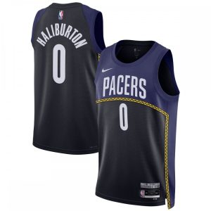 Tyrese Haliburton Indiana Pacers Nike Unisex 2022/23 Charming Swingman Jersey City Edition Blue Celebrate your team! Order this commemorative jersey.