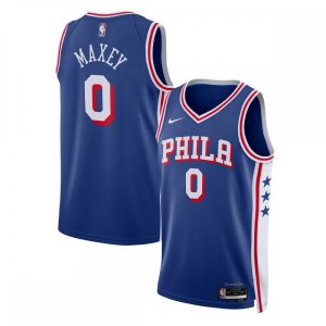 Tyrese Maxey Philadelphia 76ers Nike Unisex Swingman Elegant Jersey Icon Edition Royal Hurry! Exclusive offer. Get your hands on this outstanding jersey right away.