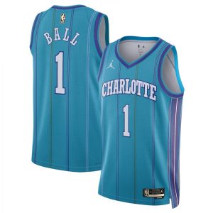 Youth Jordan Sophisticated LaMelo Ball Teal Charlotte Hornets Swingman Jersey Classic Edition Sports fans