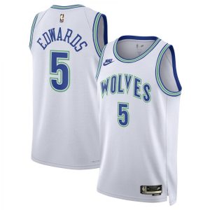Unisex Nike Anthony Edwards White Exceptional Minnesota Timberwolves 2023/24 Swingman Jersey Classic Edition Show your dedication! Own this special jersey for your team.