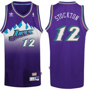 Utah Jazz John Stockton #12 Adidas Purple 1996/97 Swingman NBA Jersey Refined Join the elite! Get this exclusive jersey.