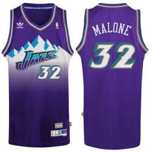 Utah Jazz Karl Malone #32 Splendid Adidas Purple 1996/97 Swingman NBA Jersey Retailers