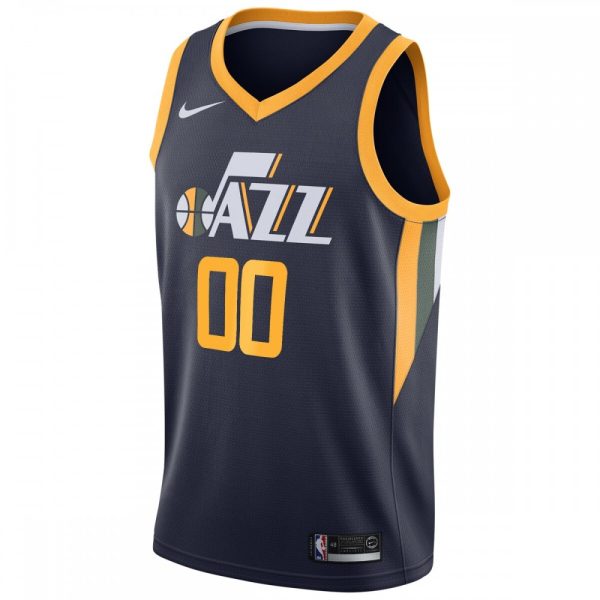 Utah Jazz Nike Swingman Custom Jersey Navy Impressive Icon Edition - Image 2