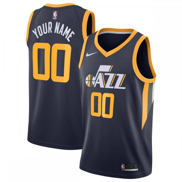Utah Jazz Nike Swingman Custom Jersey Navy Impressive Icon Edition Best - selling! Order this popular jersey before it's out of stock.