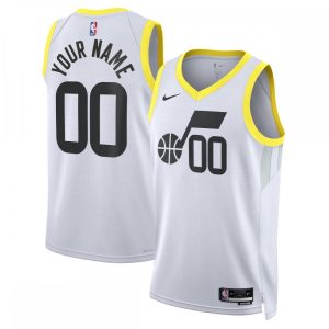 Utah Jazz Premium - grade Nike Unisex 2022/23 Swingman Custom Jersey White Association Edition Fan favorite! Join thousands who love this premium jersey.