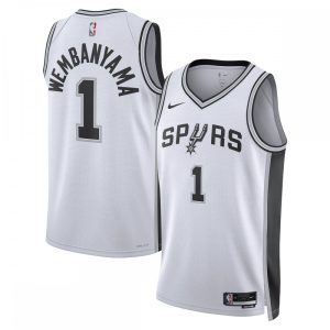 Victor Striking Wembanyama San Antonio Spurs Nike Unisex Swingman Jersey Association Edition White Trending now! Grab this hot jersey while you can.