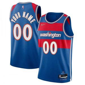 Washington Wizards Nike 2021/22 Swingman Custom Jersey Sophisticated City Edition Royal Last chance! Grab this awesome jersey before it's gone for good.