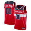 Washington Wizards Nike Stylish Unisex 2022/23 Swingman Custom Jersey Red Icon Edition Proven quality! Invest in this reliable jersey.