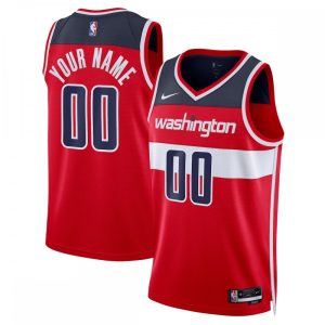 Washington Wizards Nike Stylish Unisex 2022/23 Swingman Custom Jersey Red Icon Edition Proven quality! Invest in this reliable jersey.
