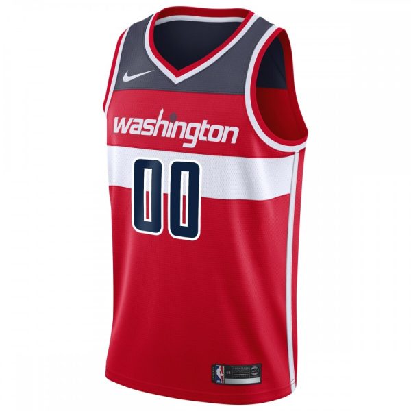 Washington Wizards Nike Swingman Custom Jersey Marvelous Red Icon Edition - Image 2