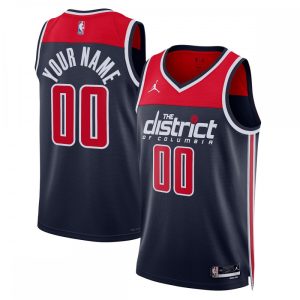 Washington Wizards Striking Jordan Brand Unisex 2022/23 Swingman Custom Jersey Statement Edition Navy For the true fans! Secure this authentic jersey now.