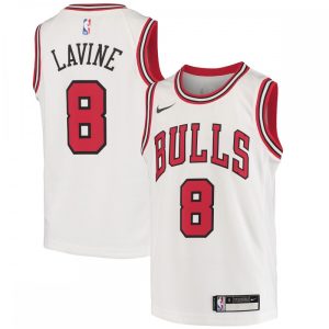 Zach LaVine Refined Chicago Bulls Nike Youth 2020/21 Swingman Jersey Association Edition White Retailers