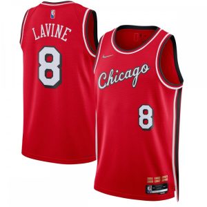 Zach LaVine Top - notch Chicago Bulls Nike 2021/22 Swingman Jersey City Edition Red Sports enthusiasts