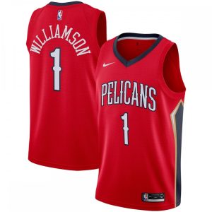 Zion Williamson New Orleans Pelicans Nike 2019/2020 Swingman Jersey Statement Edition Red Admirable Enhance your game - day look! Get this fashionable jersey.