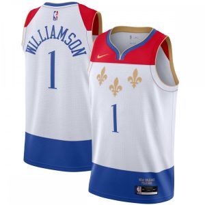 Zion Williamson New Orleans Pelicans Nike 2020/21 Swingman Player Jersey Enchanting White City Edition For the true fans! Secure this authentic jersey now.