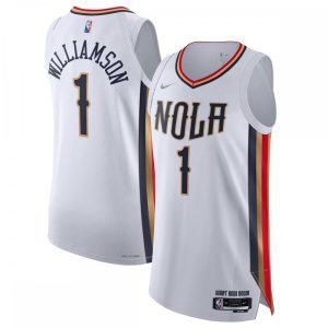 Zion Williamson New Orleans Pelicans Nike 2021/22 Swingman Jersey City Edition Unique White For the true fans! Secure this authentic jersey now.